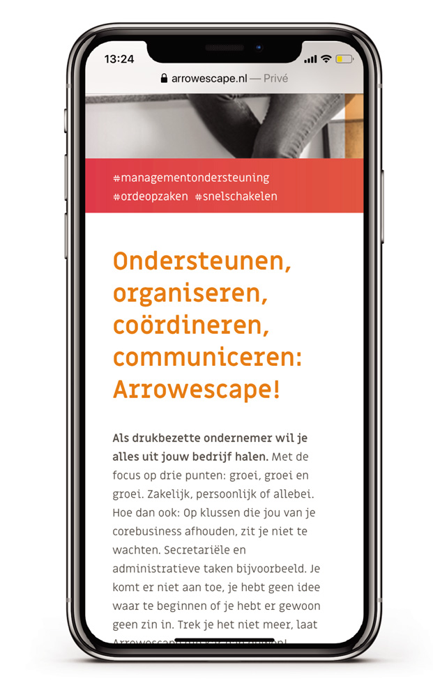 websites-en-meer - Arrowescape mobiel